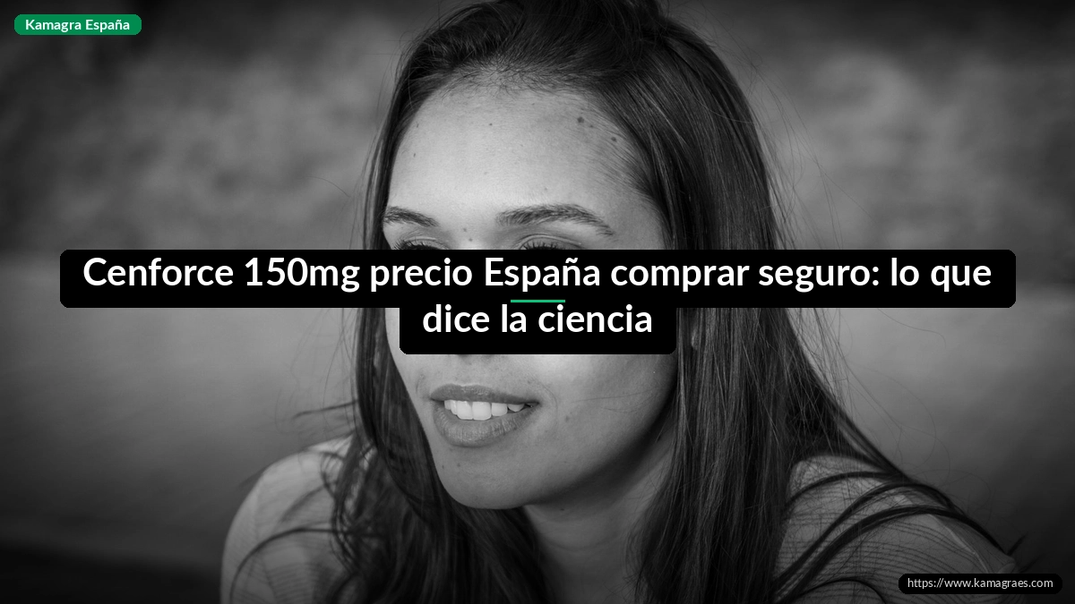 Cenforce 150mg precio España comprar seguro: lo que dice la ciencia