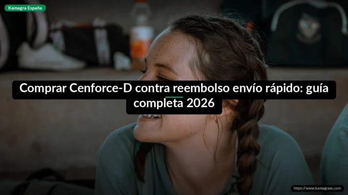Comprar Cenforce-D contra reembolso envío rápido: guía completa 2026