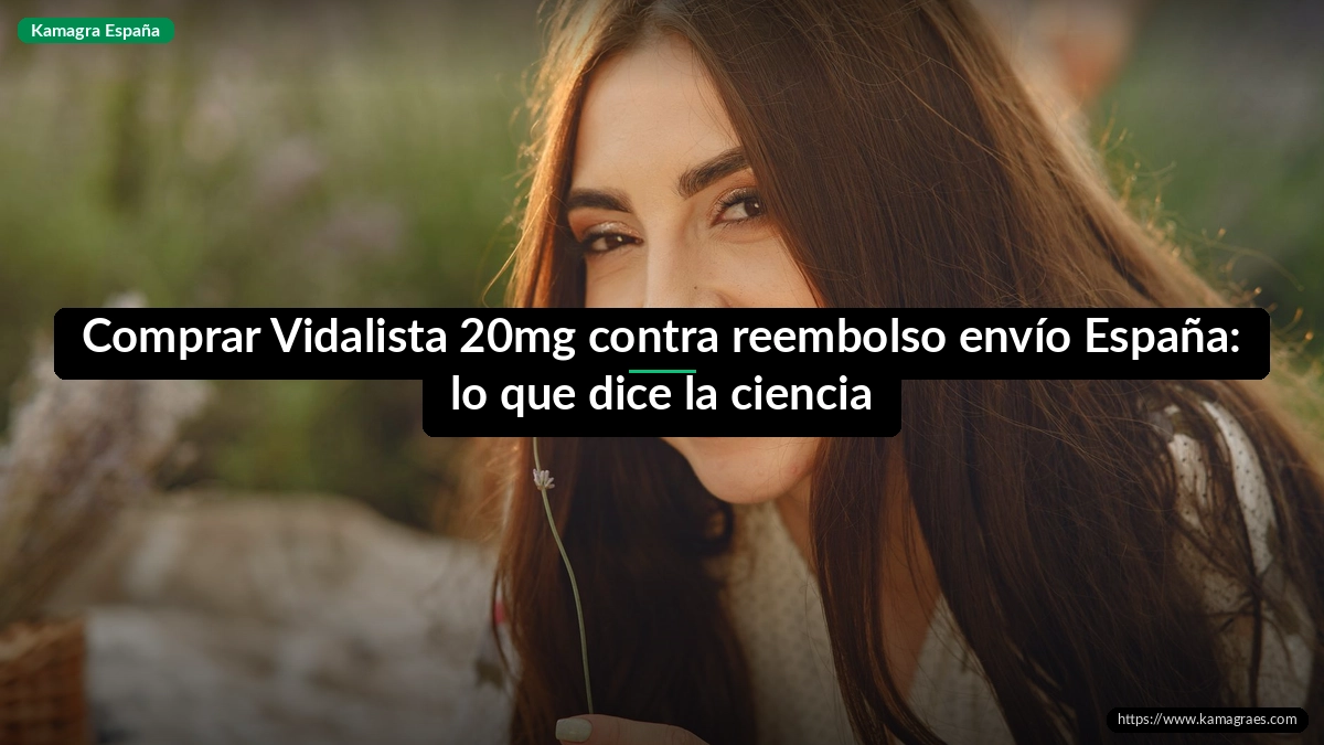 Comprar Vidalista 20mg contra reembolso envío España: lo que dice la ciencia