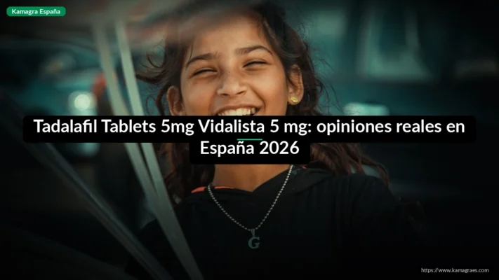 Tadalafil Tablets 5mg Vidalista 5 mg: opiniones reales en España 2026